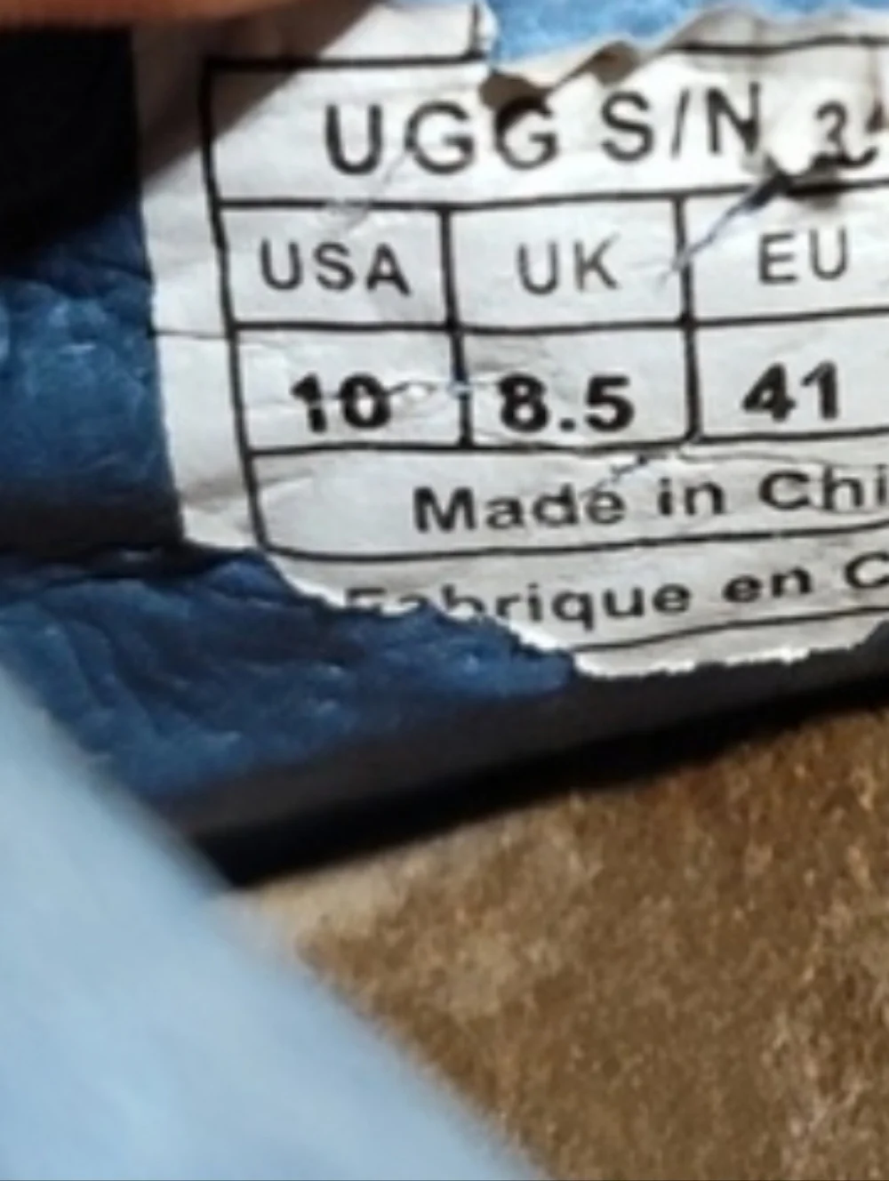 UGG Australia Blue Genuine Suede Wedge Slip-on Comfortable Sandals
